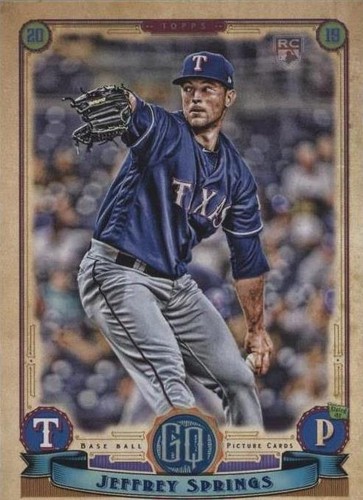 2019 Topps Gypsy Queen - Jeffrey Springs #255
