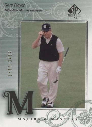 2002 SP Authentic - Gary Player #119
