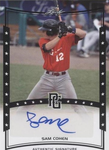 2014 Leaf Perfect Game Showcase - Sam Cohen #A-SC1