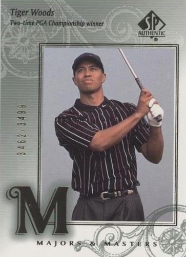 2002 SP Authentic - Tiger Woods #137