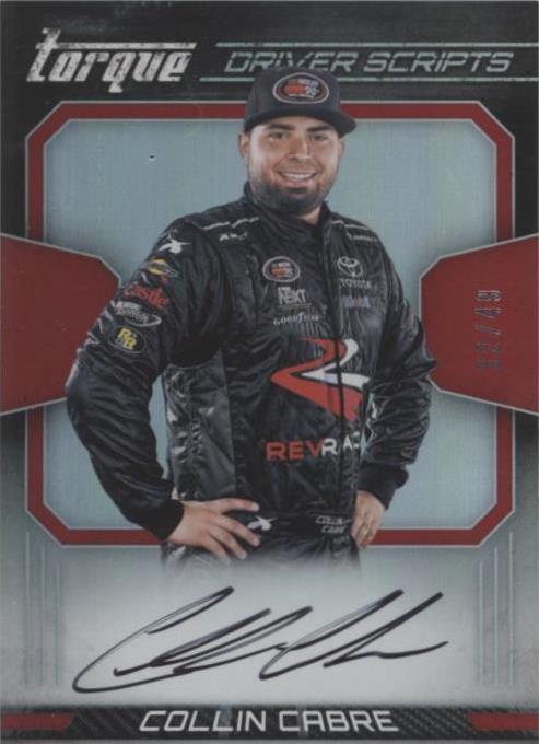 2017 Panini Torque - Collin Cabre #DS-CC
