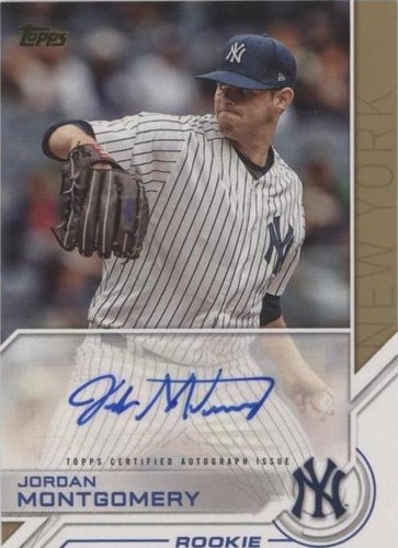 2017 Topps Update Series - Jordan Montgomery #SA-JM