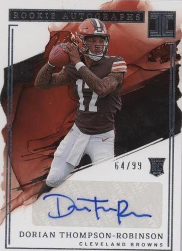 2023 Panini Impeccable Dorian Thompson-Robinson #RA-DTR