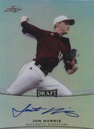 2015 Leaf Metal Draft - Jon Harris #BA-JH1