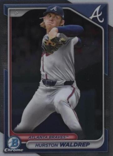 2025 Chrome Black #103 Hurston Waldrep RC Rookie Braves | eBay