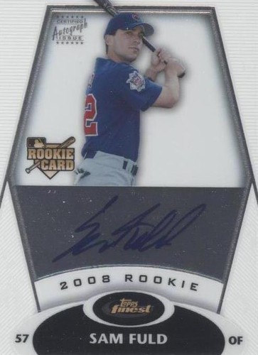 2008 Topps Finest - Sam Fuld #165