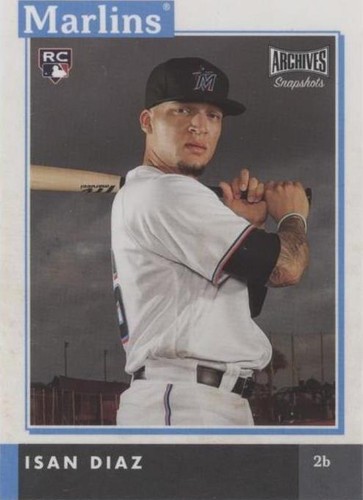 2020 Topps Archives Snapshots - Isan Diaz #AS-ID