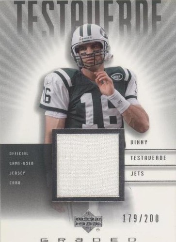 2002 Upper Deck Graded Vinny Testaverde #G1-VT