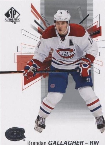 2016-17 SP Authentic - Brendan Gallagher #81