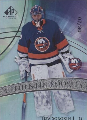 2020-21 Upper Deck SP Game Used - Ilya Sorokin #126