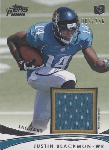 2012 Topps Prime Justin Blackmon #PR-JB