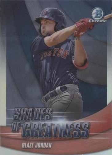 2022 Bowman Chrome - Blaze Jordan #SG-18