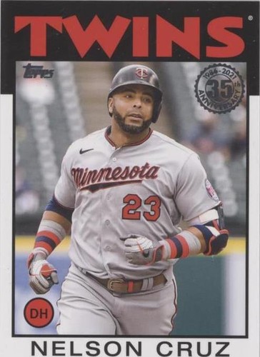 2021 Topps Update Series - Nelson Cruz #86B-26
