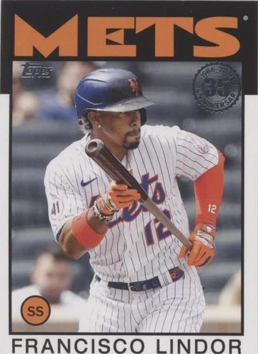 2021 Topps Update Series - Francisco Lindor #86B-37