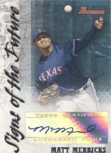 2007 Bowman - Matt Merricks #SOF-MM