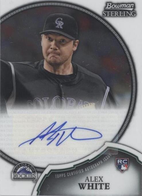 2011 Bowman Sterling - Alex White #18