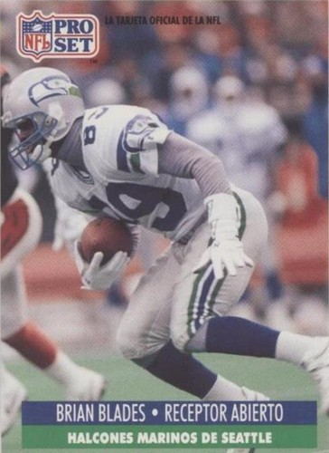 1991 Pro Set Spanish Brian Blades #226