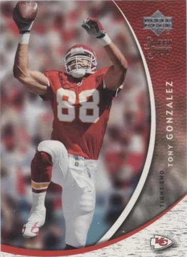 2004 Upper Deck Sweet Spot Tony Gonzalez #50