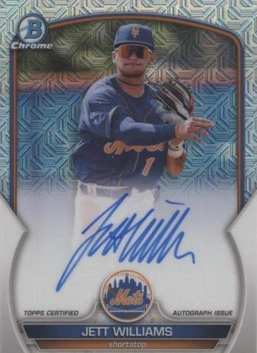 2023 Bowman - Jett Williams #BMA-JW