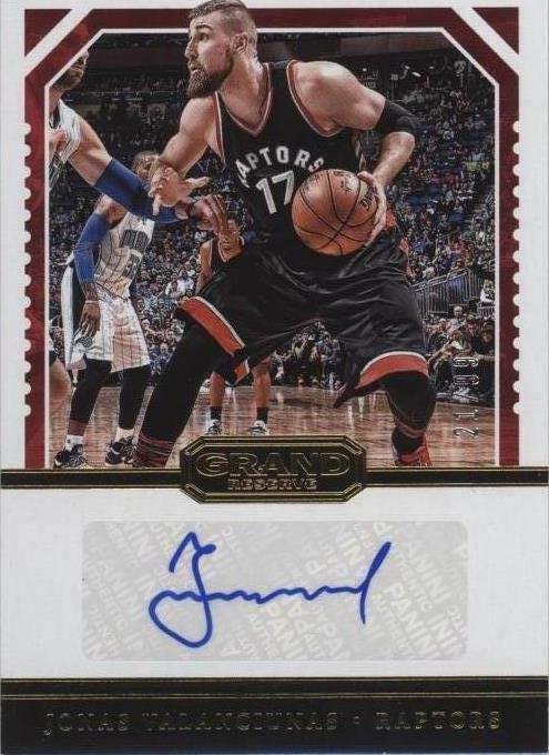 2016-17 Panini Grand Reserve - Jonas Valanciunas #18