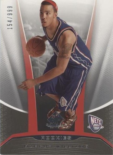 2006-07 SP Game Used Edition - Marcus Williams #222