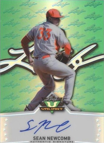 2014 Leaf Valiant - Sean Newcomb #BA-SN1