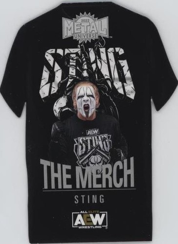 2022 Skybox Metal Universe AEW All Elite Wrestling - Sting #TM-23