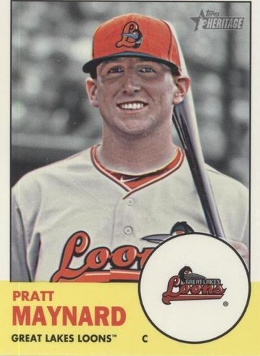 2012 Topps Heritage Minor League Edition - Pratt Maynard #167