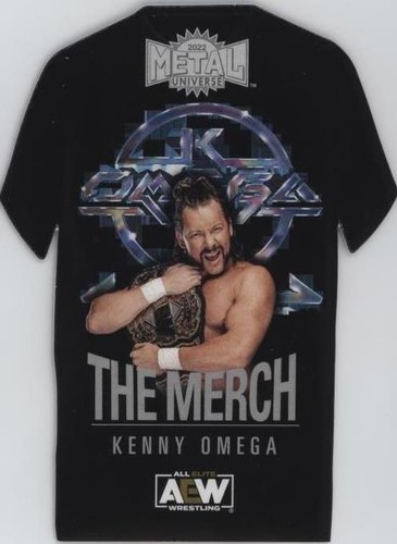 2022 Skybox Metal Universe AEW All Elite Wrestling - Kenny Omega #TM-11
