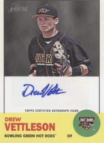 2012 Topps Heritage Minor League Edition - Drew Vettleson #ROA-DVE