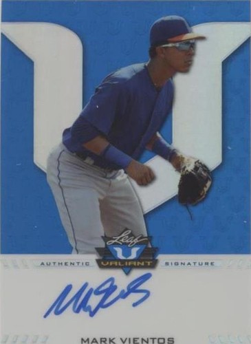 2017 Leaf Valiant Draft - Mark Vientos #BA-MV1