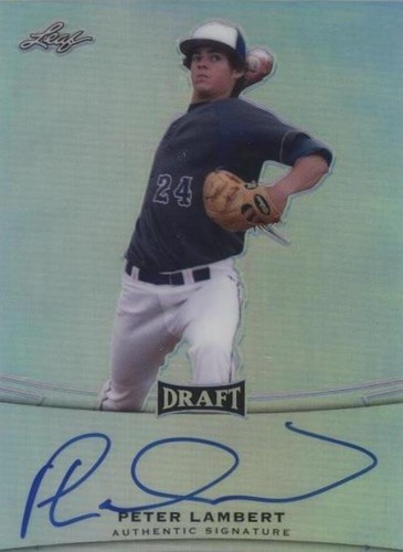 2015 Leaf Metal Draft - Peter Lambert #BA-PL1