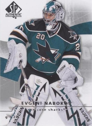 2008-09 SP Authentic - Evgeni Nabokov #72