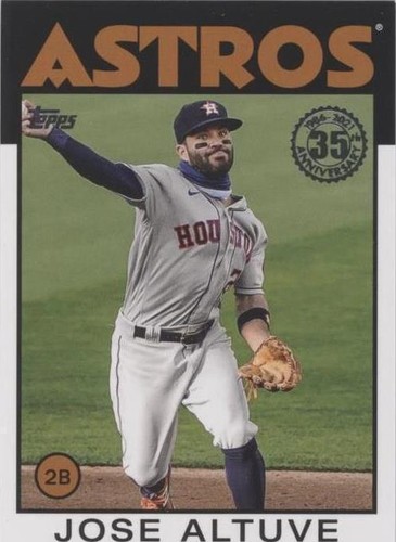 2021 Topps - Jose Altuve #86B-24