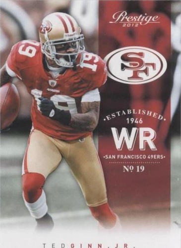 2012 Playoff Prestige Ted Ginn Jr. #169