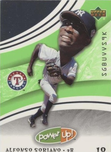 2004 Upper Deck Power Up! - Alfonso Soriano #53