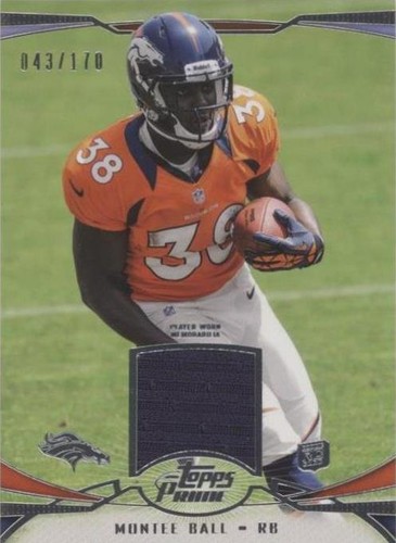 2013 Topps Prime Montee Ball #PR-MBA