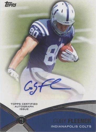2012 Topps Coby Fleener #PPA-CF