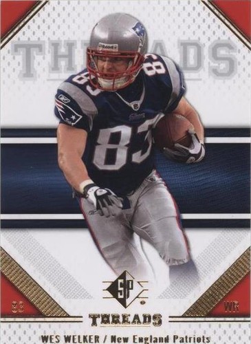 2009 SP Threads Wes Welker #98