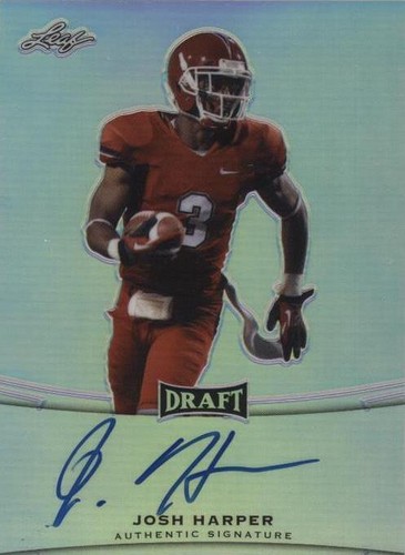 2015 Leaf Metal Draft Josh Harper #BA-JH1
