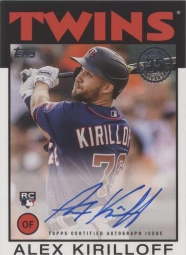 2021 Topps - Alex Kirilloff #86A-AK