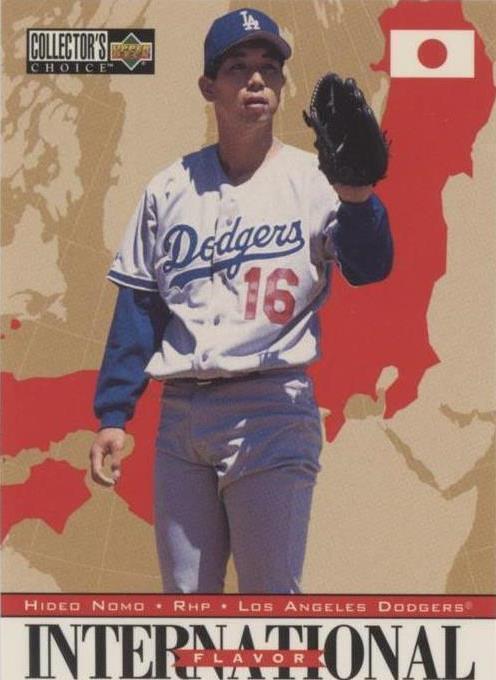 1996 Upper Deck 收藏家选择 - Hideo Nomo #332