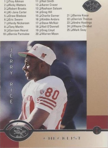 1996 Leaf Jerry Rice #188