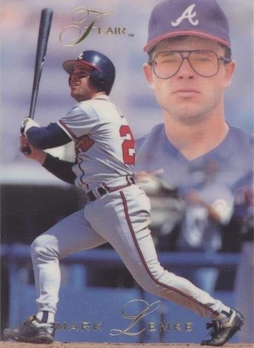 1993 Flair - Mark Lemke #6