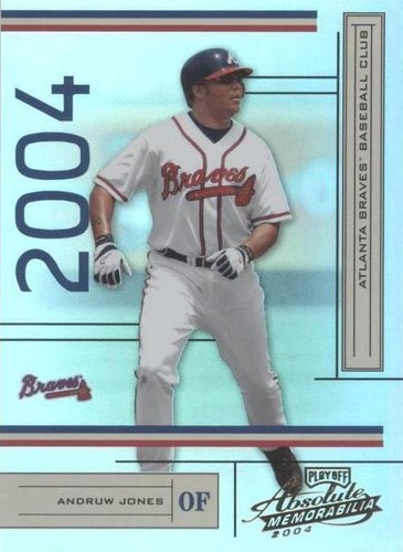 2004 Playoff Absolute Memorabilia - Andruw Jones #16