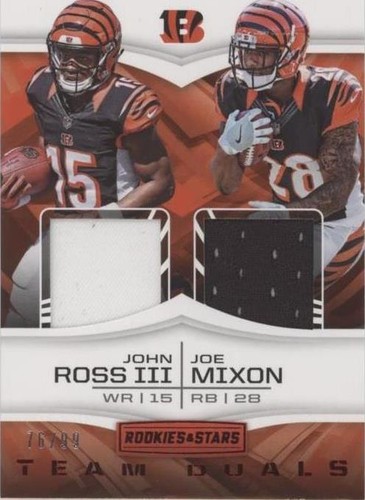 2017 Panini Rookies & Stars Joe Mixon John Ross #4