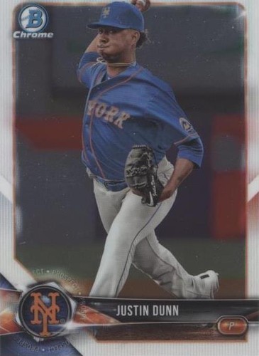 2018 Bowman Draft - Justin Dunn #BDC-178