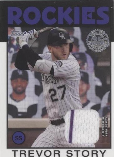 TOPPS MLBカード MUSEUM COLLECTION TREVOR STORY ROCKIES 03/10 #MMR-TST 送料無料 中古 IT2 Topps Mlb Card Museum Collection Trevor Story Rockies 03/10