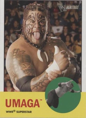 2006 Topps Heritage II WWE - Umaga #55