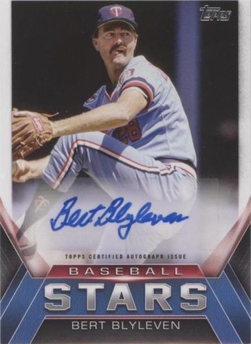2021 Topps Update Series - Bert Blyleven #BSA-BB
